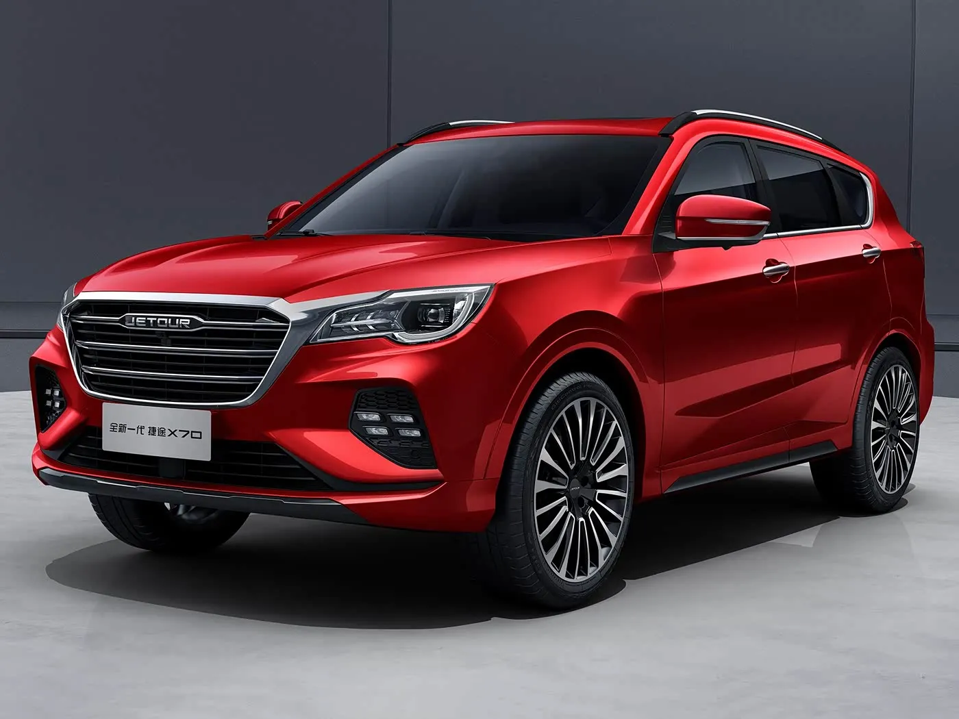 Novo chery jetour x70 suv acionamento automático euro vi emissão liga rack de teto câmera traseira assentos de couro