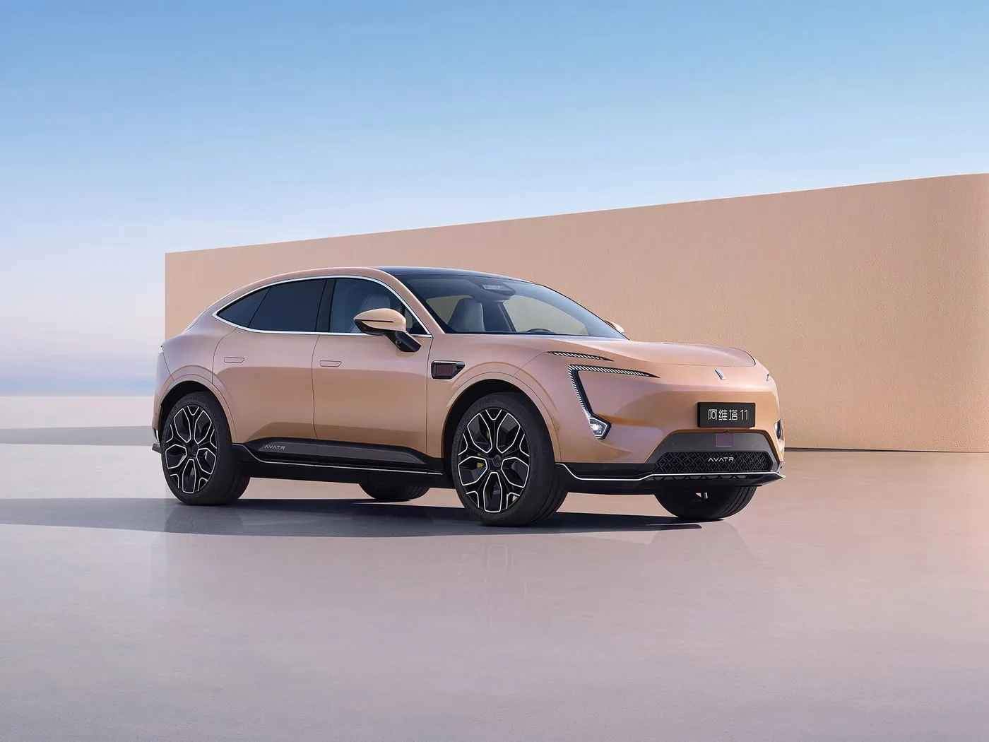Avatr 11 SUV Coupé elétrico de alta tecnologia 4WD Veículo de nova energia equipado com motor EV