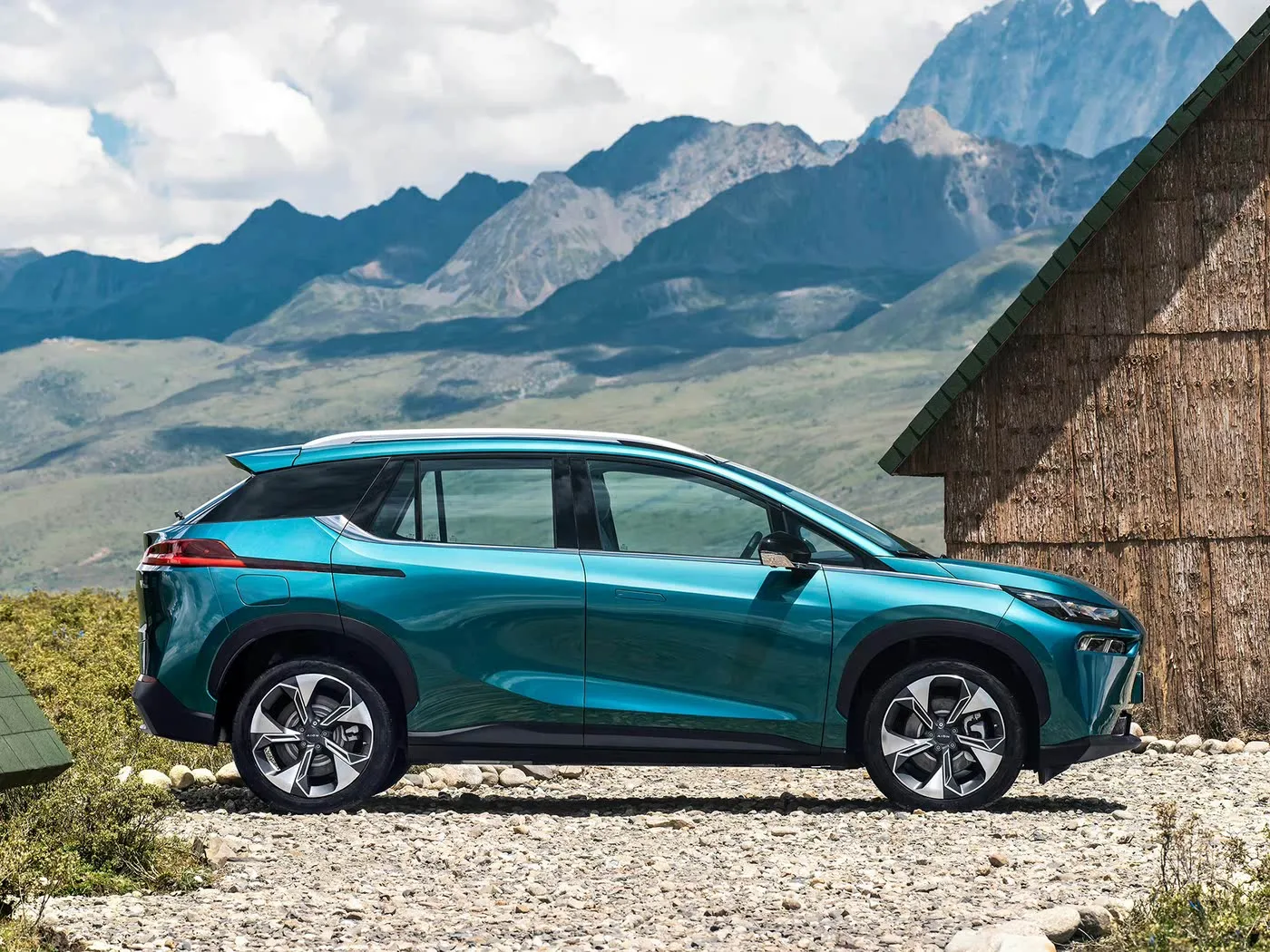 AION V Tyrannosaurus Luxury Electric SUV Ultimate Left Driving Experience com recursos avançados Novo veículo de energia