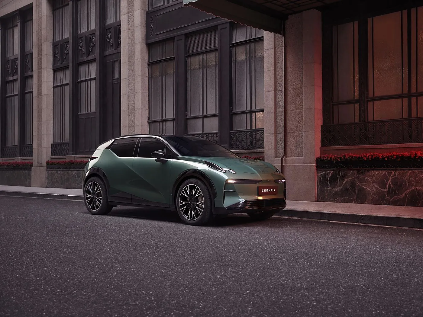 Melhor custo-benefício de SUV Zeekr X Veículo elétrico de nova energia com capacidade de velocidade de 190 km/h Desempenho versátil dentro do orçamento