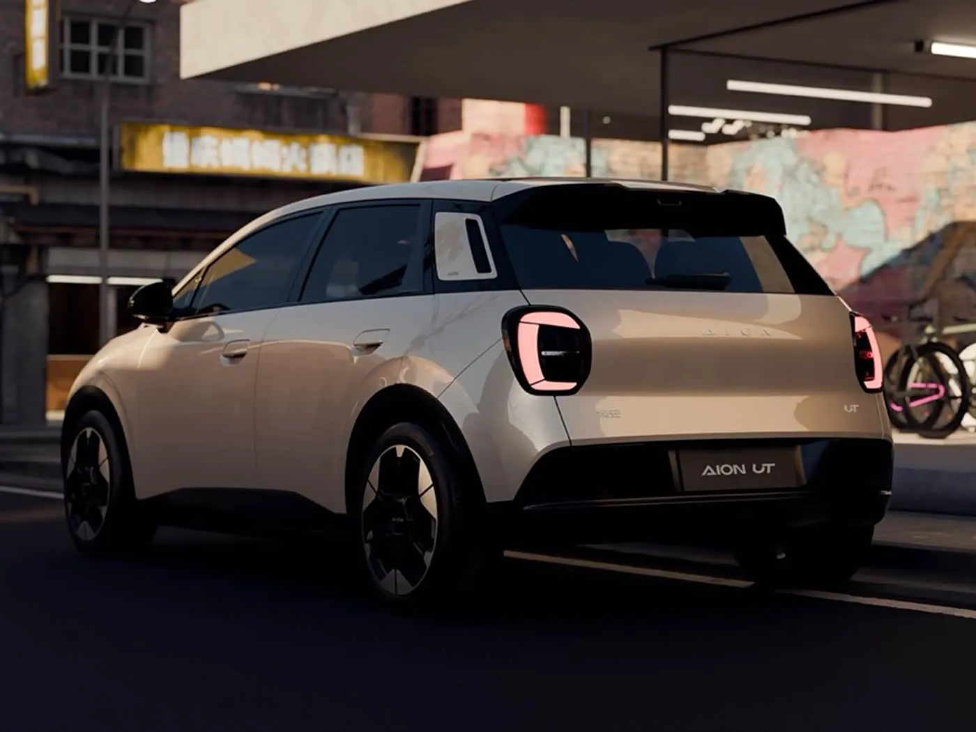 Mini hatchback elétrico puro de nova energia AION UT Venda quente EV híbrido de lítio da joint venture GAC preço baixo