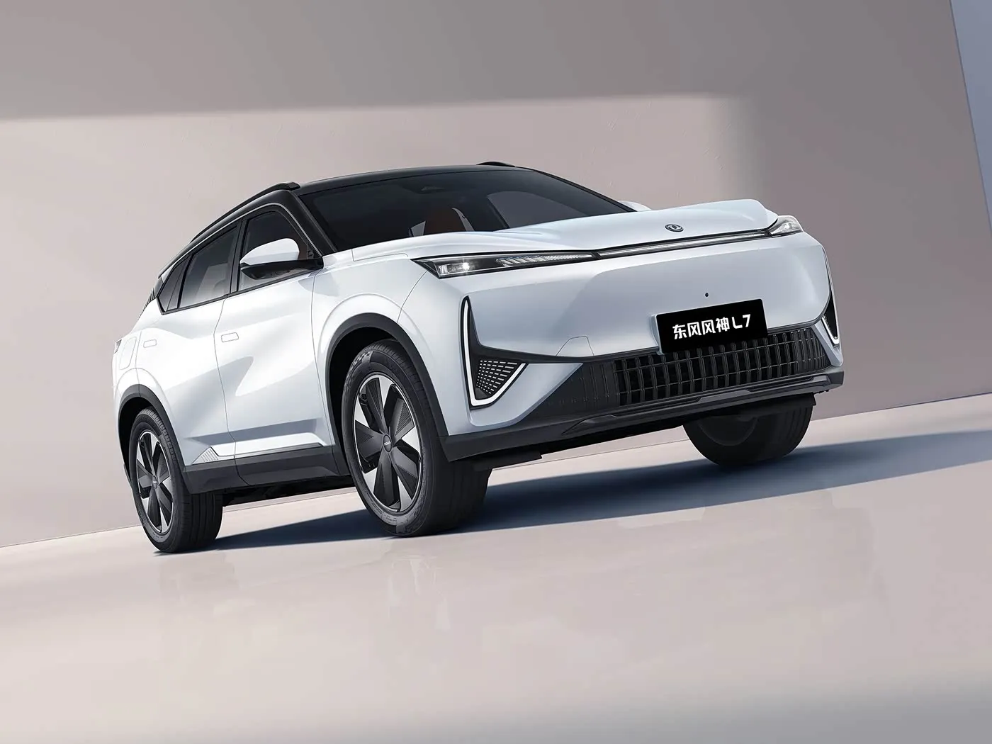Dongfeng Aeolus L7: EV/PHEV SUV de 5 lugares Premium toca bancos de couro Novo veículo energético de longo alcance