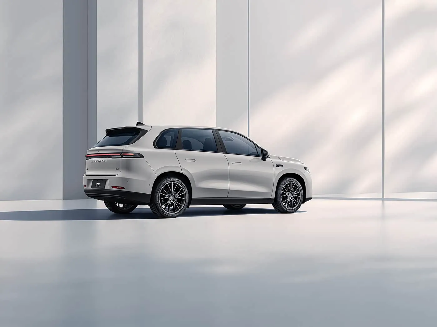 LEAPMOTOR C10 SUV elétrico híbrido de alta velocidade 4WD com alcance de 170 km, veículo de nova energia da China