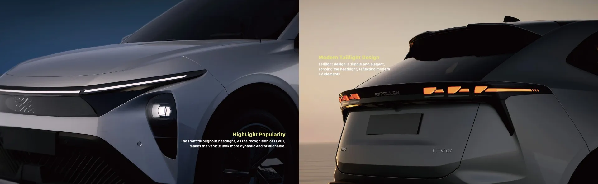 LEV01 CONDUÇÃO À DIREITA SUV NOVO VEÍCULO DE ENERGIA EV distância entre eixos de longo alcance 5 assentos