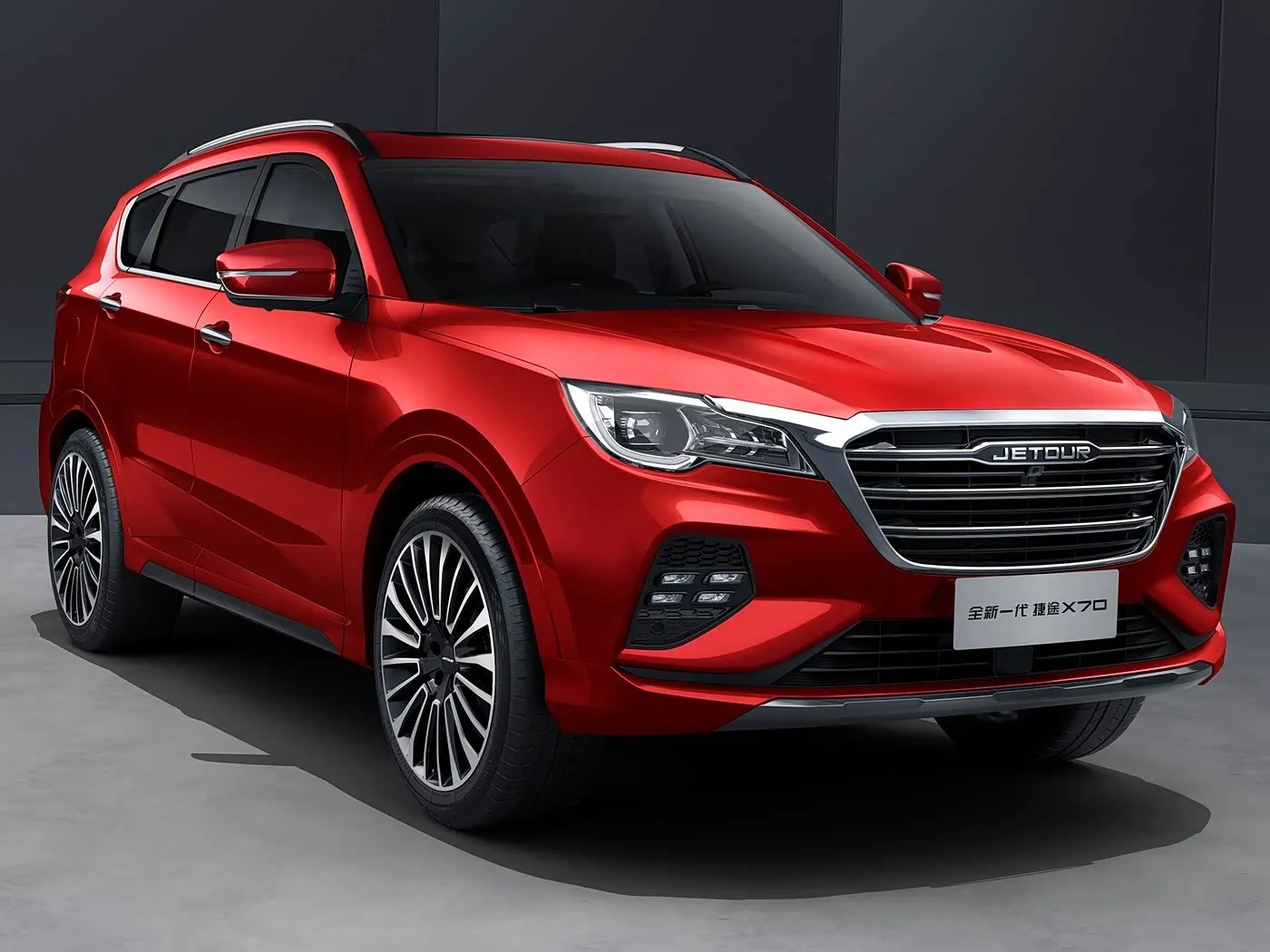 Novo chery jetour x70 suv acionamento automático euro vi emissão liga rack de teto câmera traseira assentos de couro