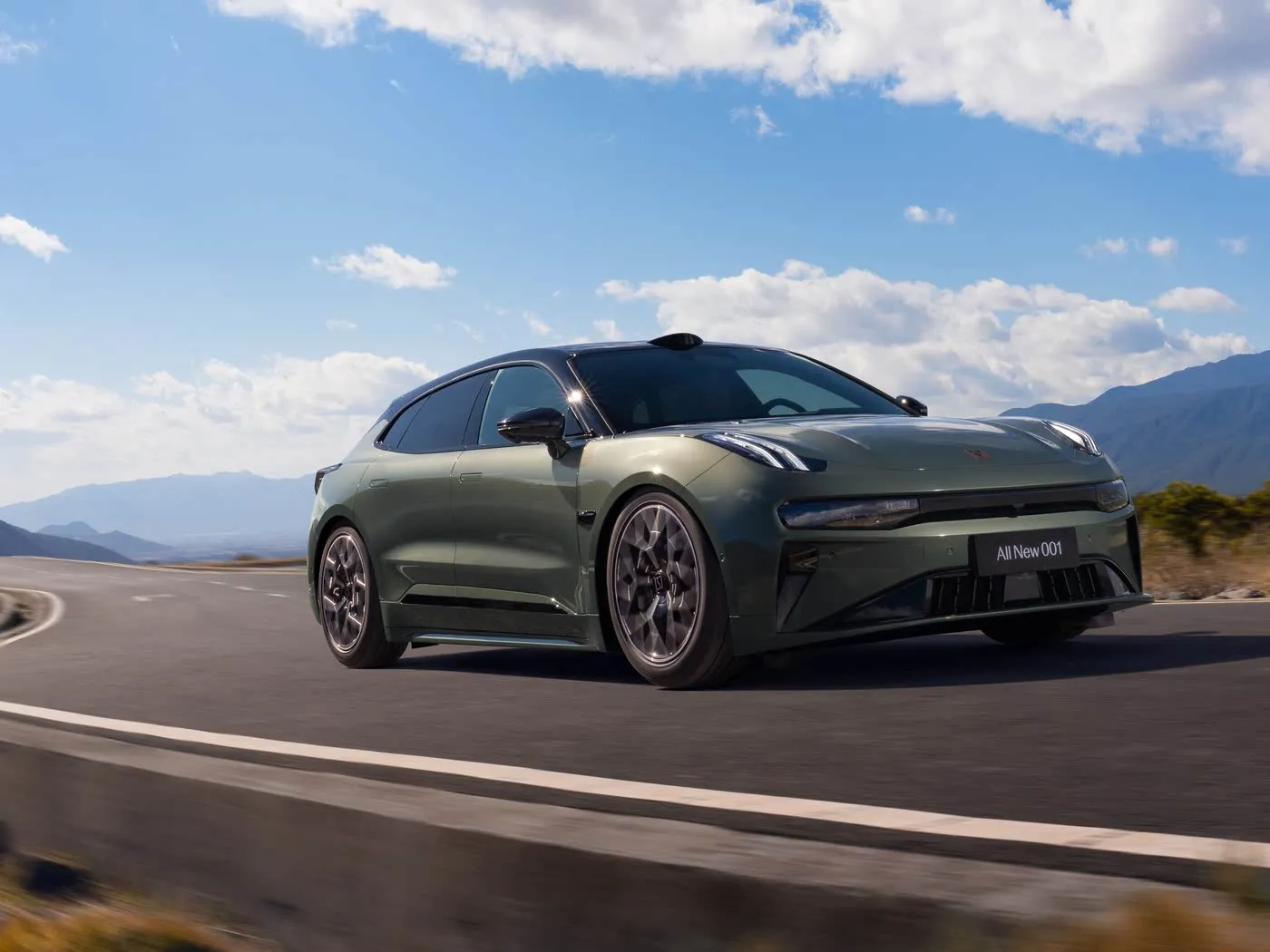 Zeekr 001 Hatchback elétrico de 5 lugares de alta qualidade 4WD 705 km de longo alcance, novo veículo energético