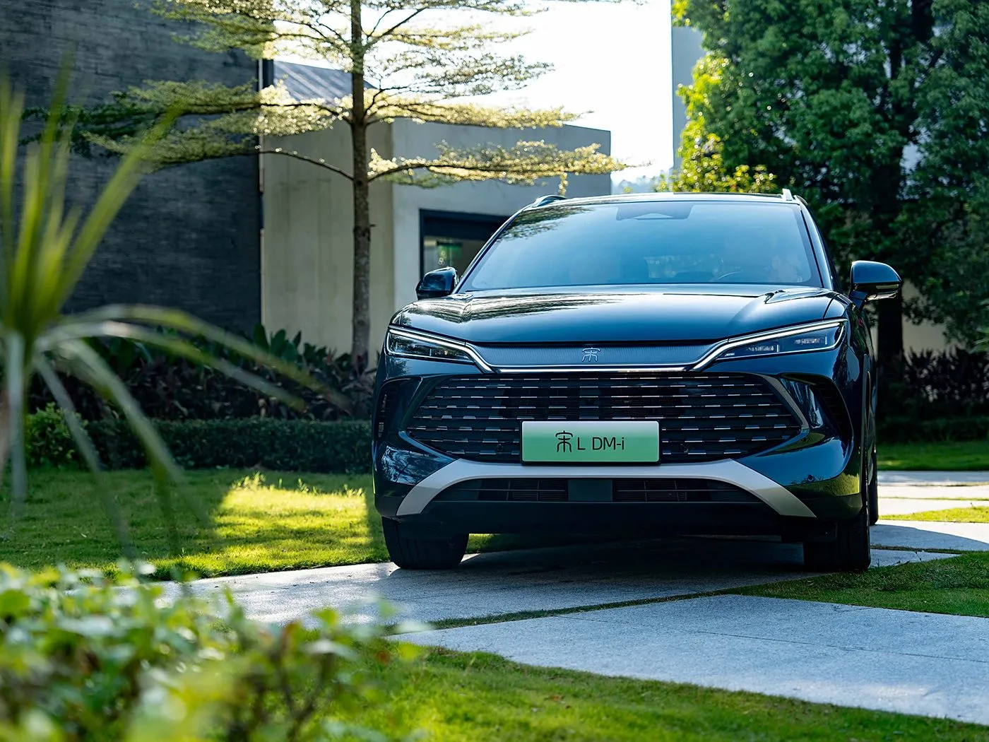 BYD Song L DM-i Compact PHEV SUV Veículo de longo alcance, alta velocidade e nova energia DiPilot 2.0 Assentos aquecidos Câmera panorâmica 360 °