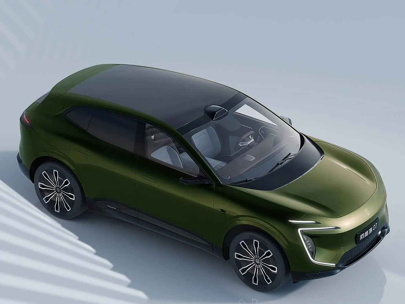 Avita 07 puro elétrico/extensor de alcance suv experiência de condução elétrica moderna com tecnologia huawei ads 3.0 veículo de nova energia