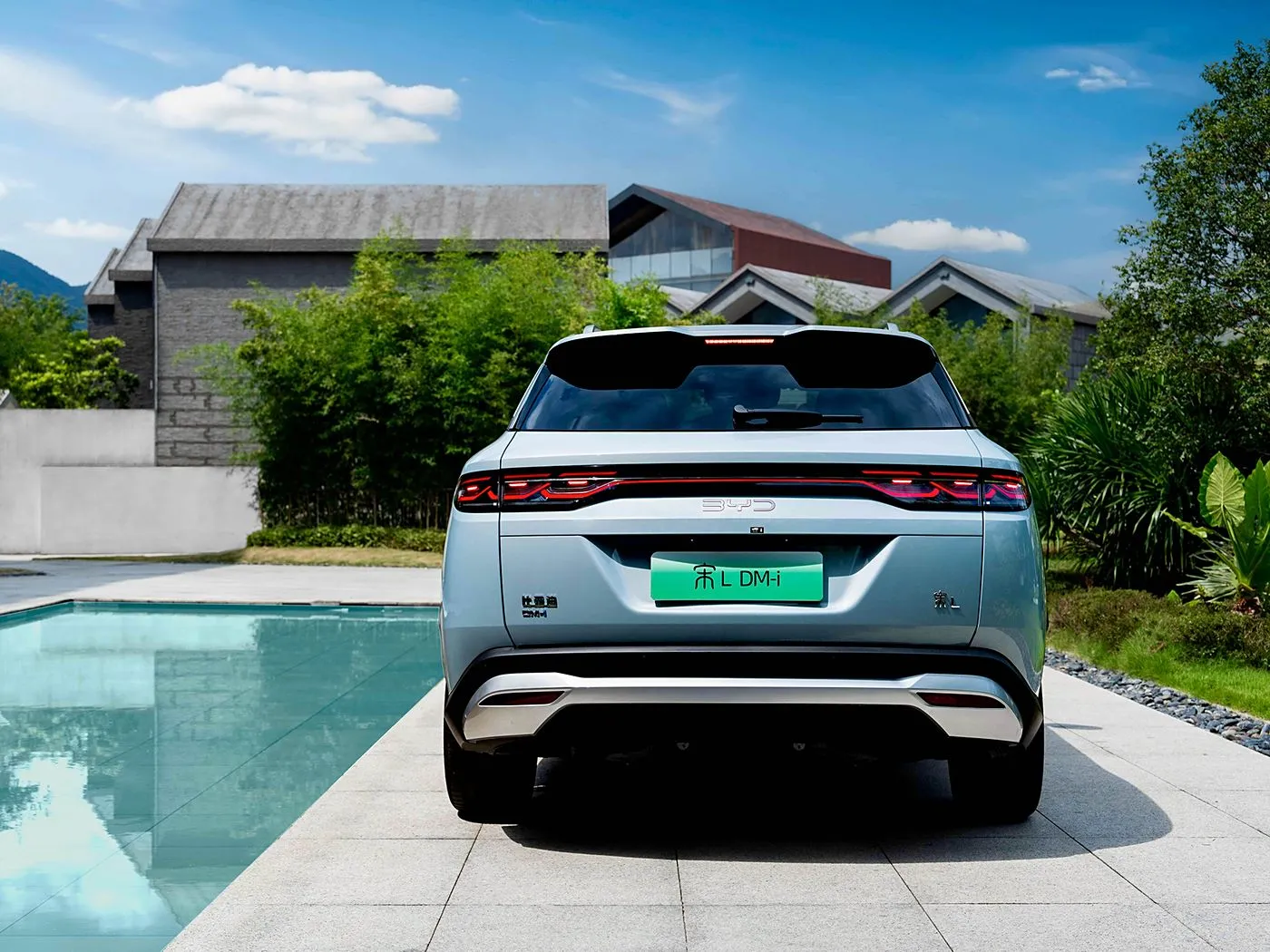BYD Song L DM-i Compact PHEV SUV Veículo de longo alcance, alta velocidade e nova energia DiPilot 2.0 Assentos aquecidos Câmera panorâmica 360 °