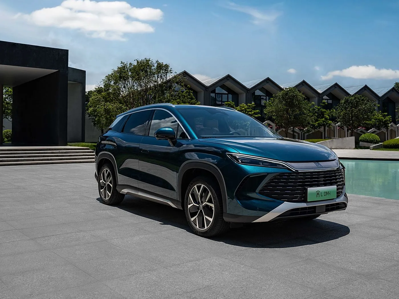 BYD Song L DM-i Compact PHEV SUV Veículo de longo alcance, alta velocidade e nova energia DiPilot 2.0 Assentos aquecidos Câmera panorâmica 360 °