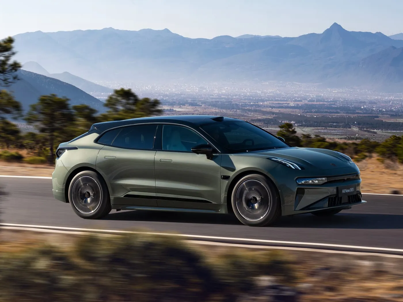 Zeekr 001 Hatchback elétrico de 5 lugares de alta qualidade 4WD 705 km de longo alcance, novo veículo energético
