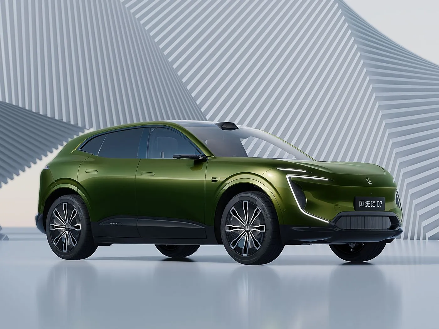 Avita 07 puro elétrico/extensor de alcance suv experiência de condução elétrica moderna com tecnologia huawei ads 3.0 veículo de nova energia