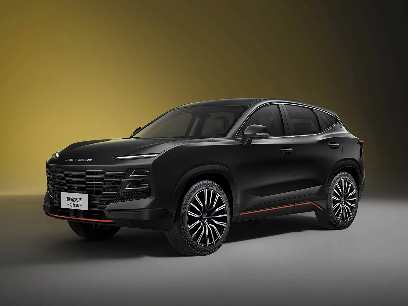 Jetour T2 SUV Versão Híbrida Euro VI Nova Chegada Luz Turbo ACC Caixa de Velocidades Automática Couro Direção Esquerda