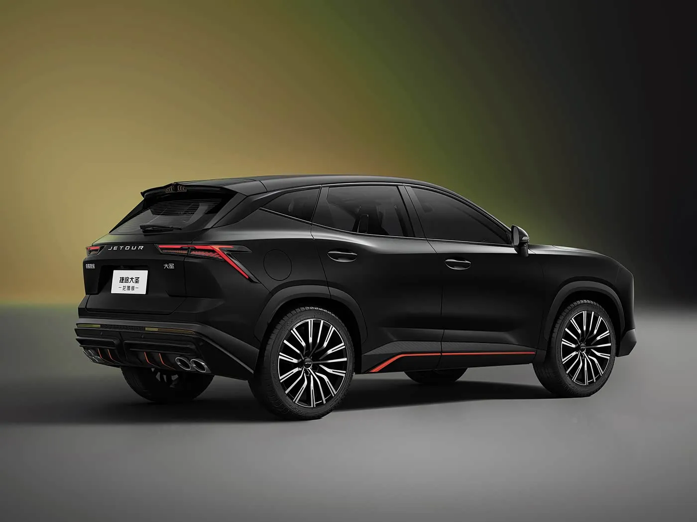Jetour T2 SUV Versão Híbrida Euro VI Nova Chegada Luz Turbo ACC Caixa de Velocidades Automática Couro Direção Esquerda