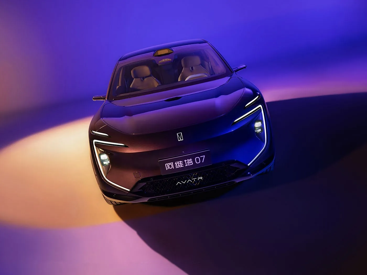 Avita 07 puro elétrico/extensor de alcance suv experiência de condução elétrica moderna com tecnologia huawei ads 3.0 veículo de nova energia