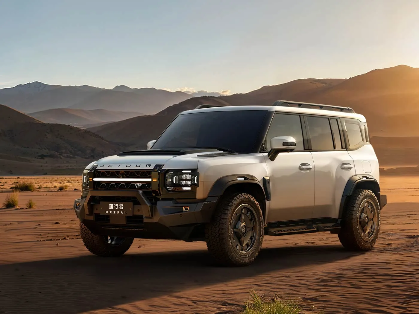 Jetour Traveler SUV de tamanho médio de alta velocidade 2.0T automático esquerdo turbo couro Euro VI gás liga de alumínio novo