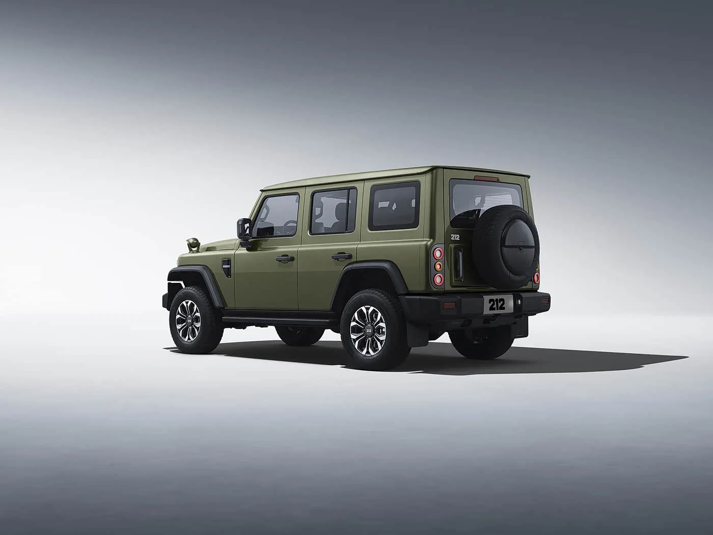 2025 baic 212 t01 robusto 4wd compacto suv gasolina/diesel 8at e interior de couro volante de couro aquecido distância entre eixos longa