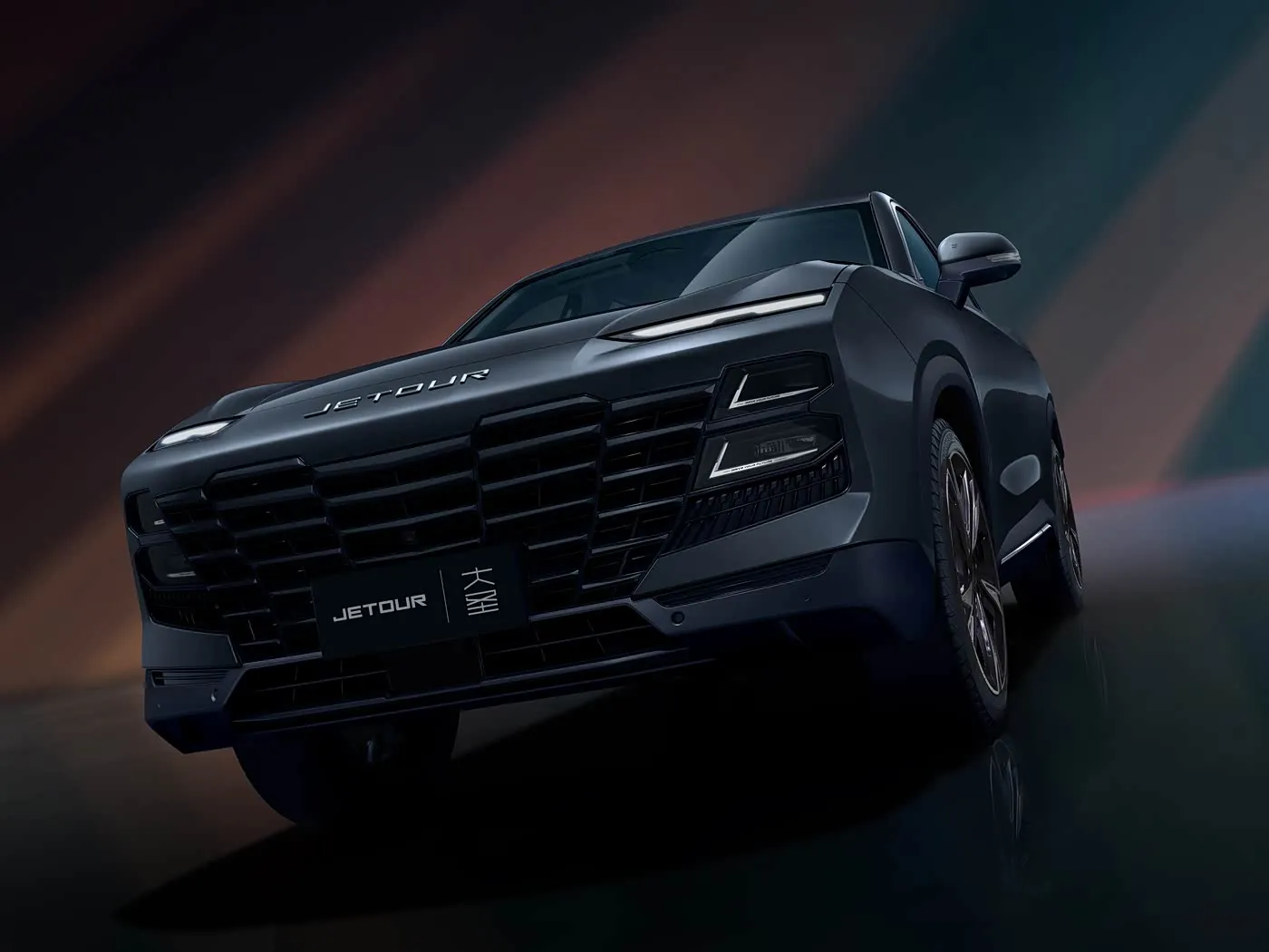 Jetour T2 SUV Versão Híbrida Euro VI Nova Chegada Luz Turbo ACC Caixa de Velocidades Automática Couro Direção Esquerda