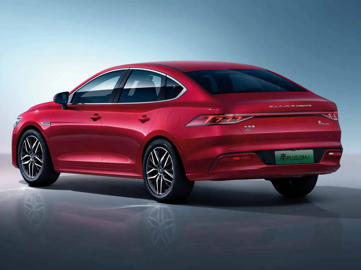 Byd qing plus carro híbrido suv elétrico, novo veículo de energia aprimorado, motor ev, direção esquerda, sedan otimizado para mecanismo de pesquisa