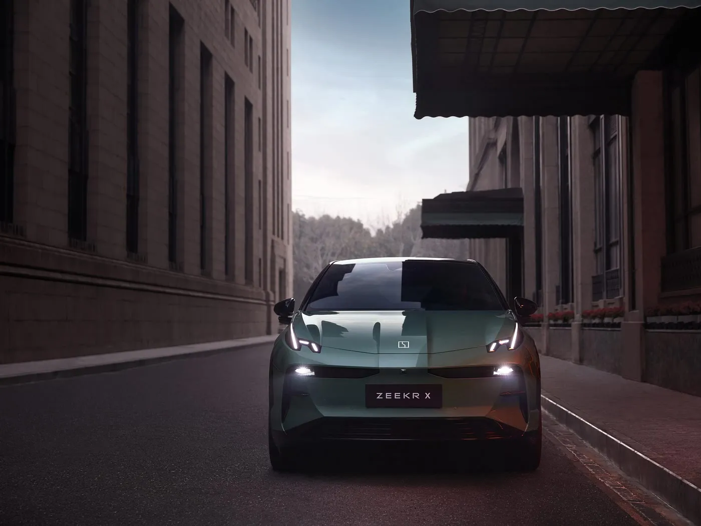 Melhor custo-benefício de SUV Zeekr X Veículo elétrico de nova energia com capacidade de velocidade de 190 km/h Desempenho versátil dentro do orçamento
