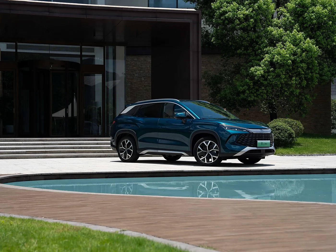 BYD Song L DM-i Compact PHEV SUV Veículo de longo alcance, alta velocidade e nova energia DiPilot 2.0 Assentos aquecidos Câmera panorâmica 360 °