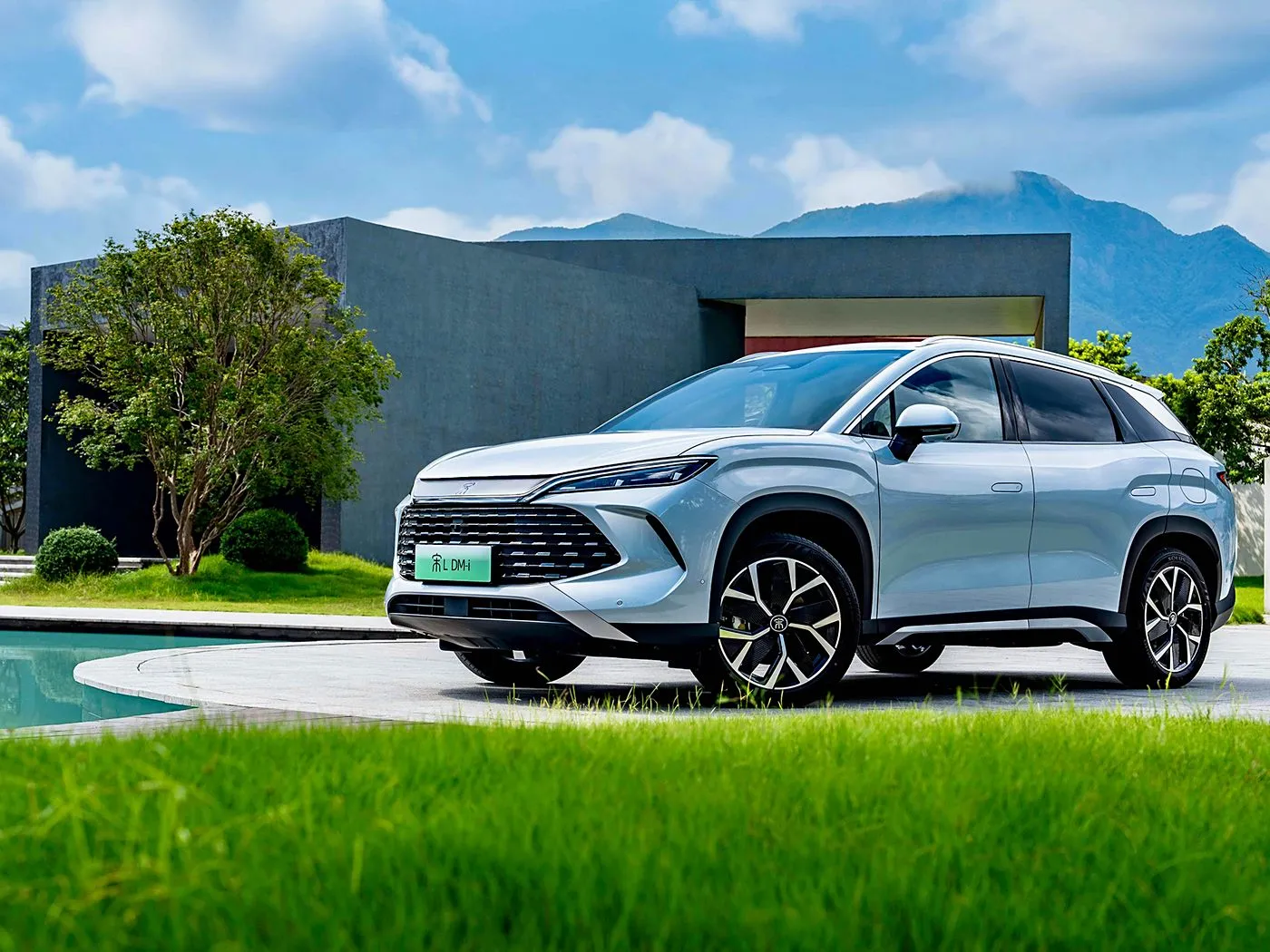 BYD Song L DM-i Compact PHEV SUV Veículo de longo alcance, alta velocidade e nova energia DiPilot 2.0 Assentos aquecidos Câmera panorâmica 360 °