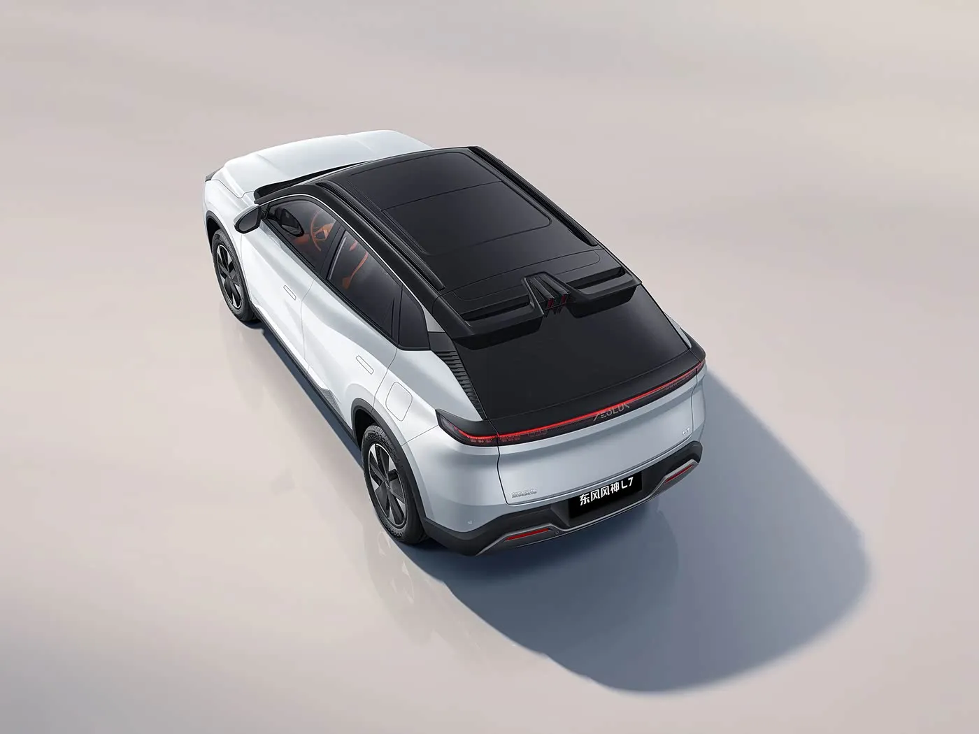 Dongfeng Aeolus L7: EV/PHEV SUV de 5 lugares Premium toca bancos de couro Novo veículo energético de longo alcance