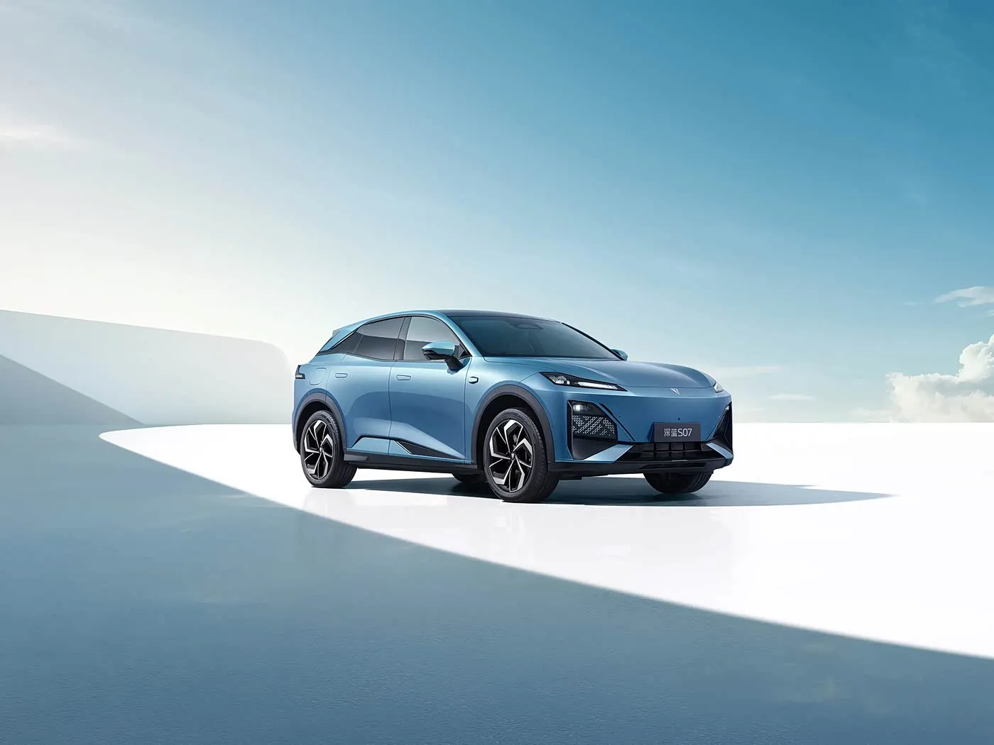 Deepal S07 veículo de nova energia Premium SUV Extended-Range/EV distância entre eixos de longo alcance 5 assentos tela em polegadas